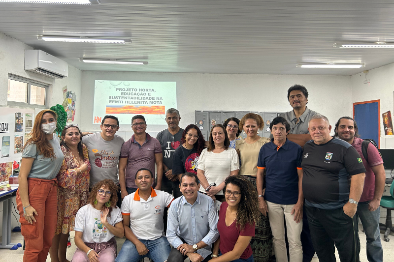Educação e Sustentabilidade:  EEMTI Helenita Mota é a 2ª escola de Fortaleza a fazer parte do projeto de Saúde Ambiental de TdH