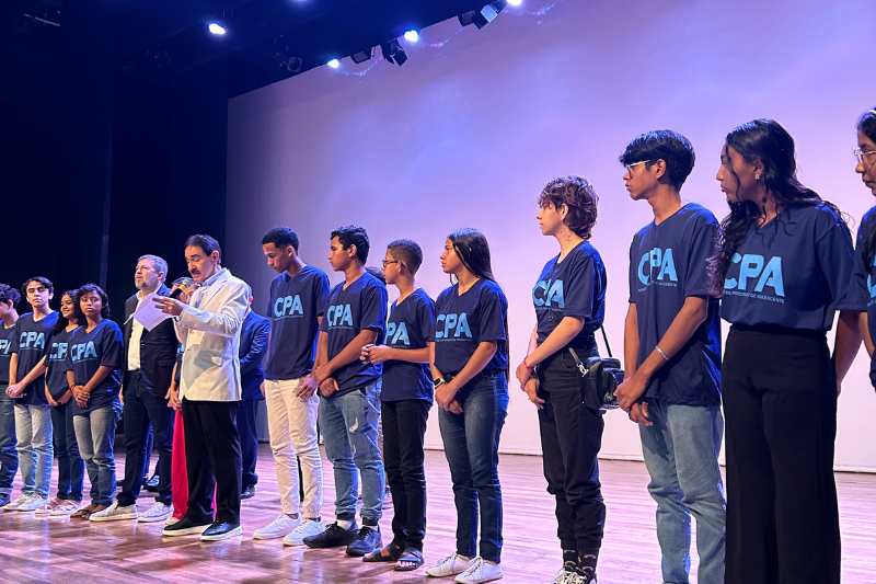 Jovens representantes de TdH tomam posse para o 1º Comitê de Participação dos Adolescentes (CPA) do Comdica